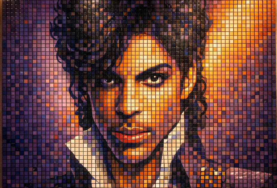 custom prince rubiks cube wall art mosaic - Scottsdale SEO & Web Design | Bemo Design