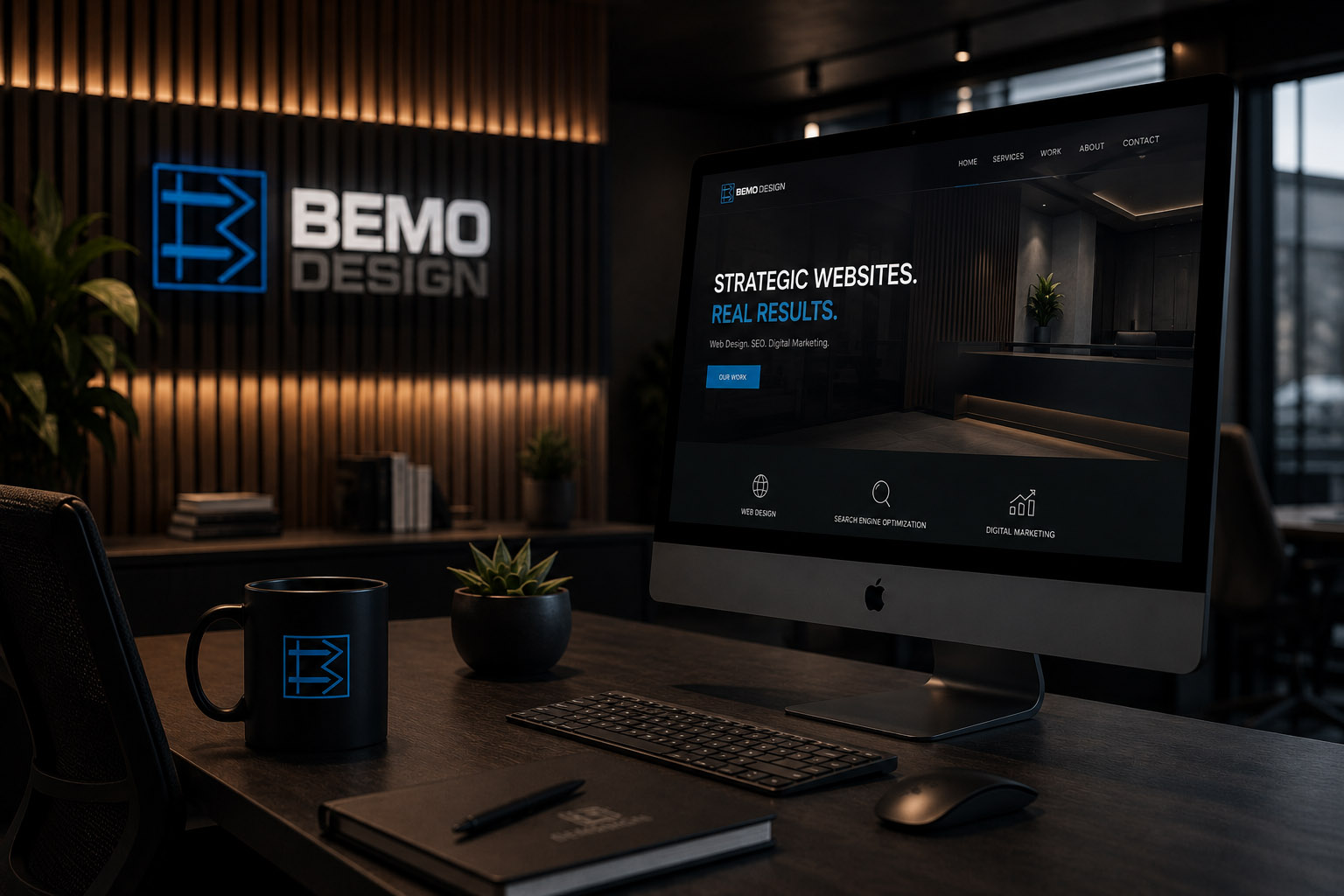 Scottsdale web design and AI marketing agency creating SEO-focused websites for local businesses.