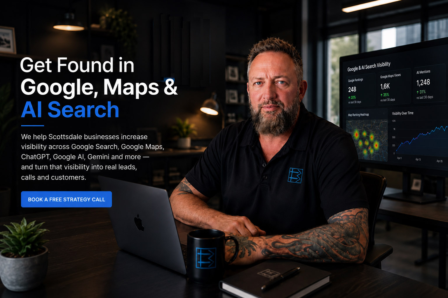 Bemo Design Google Maps, local SEO and AI search optimization in Scottsdale