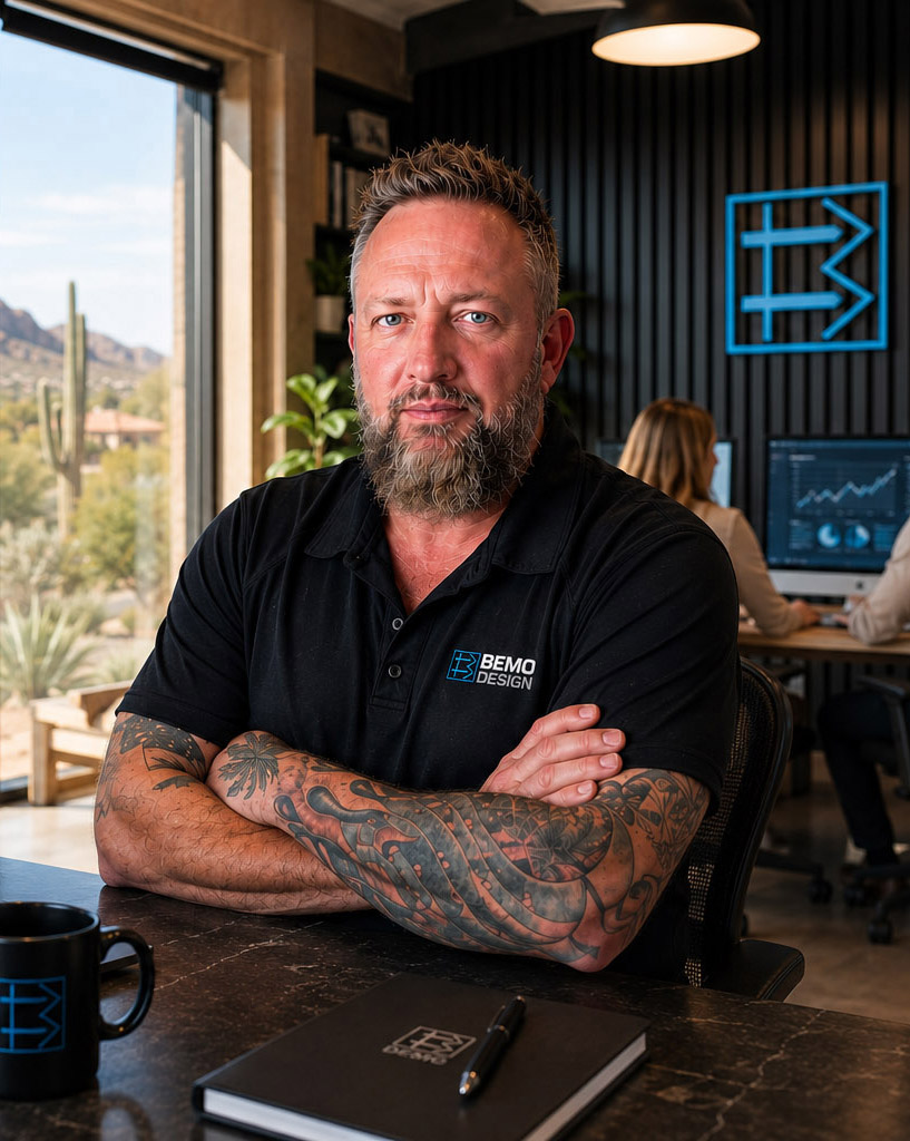 brian bemo design ai seo scottsdale