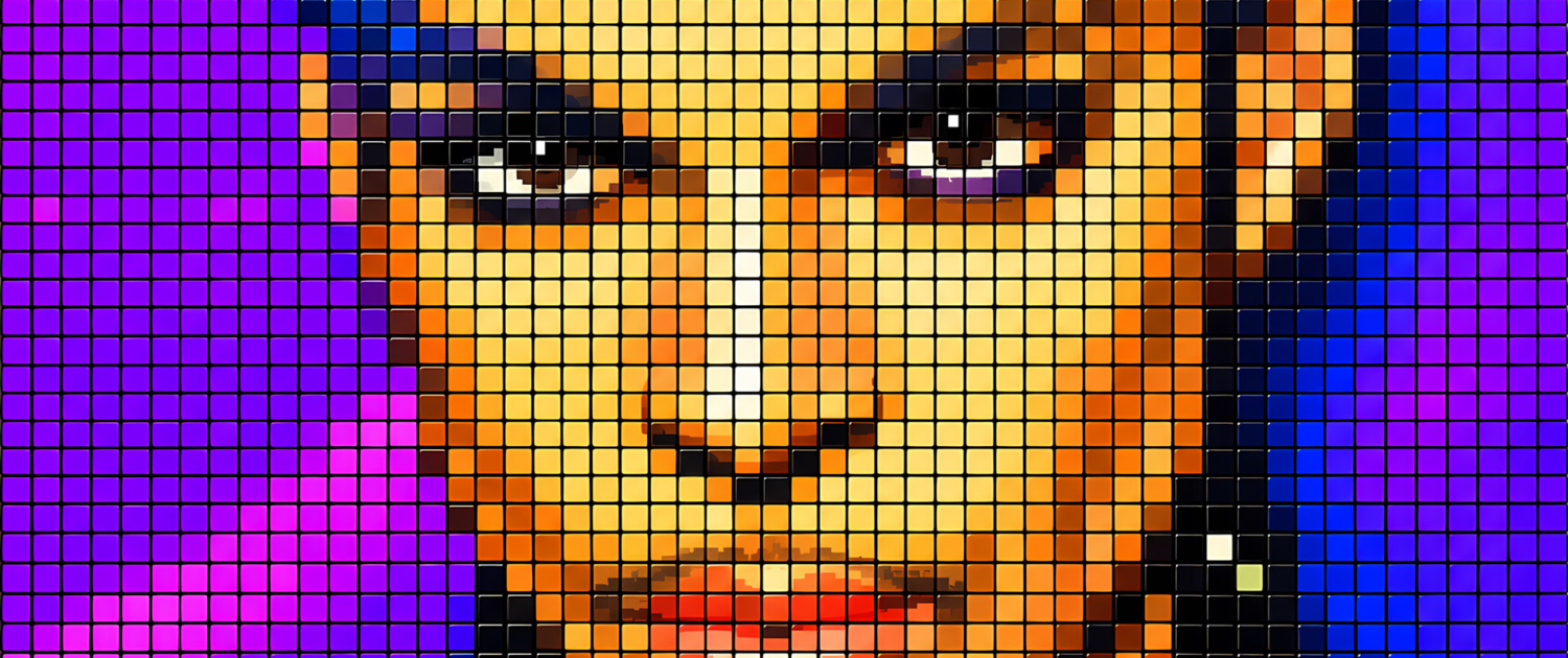 Prince Rubik’s Cube Mosaic Art | Custom 80s Pop Culture Wall Art | Scottsdale AI SEO & Web Design | Bemo Design